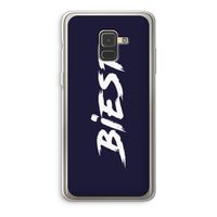 Biest: Samsung Galaxy A8 (2018) Transparant Hoesje