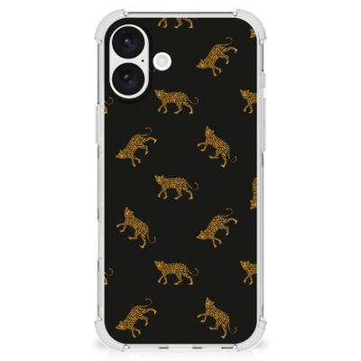 Case Anti-shock voor iPhone 16 Plus Leopards