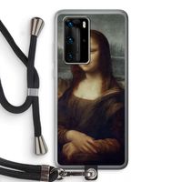 Mona Lisa: Huawei P40 Pro Transparant Hoesje met koord