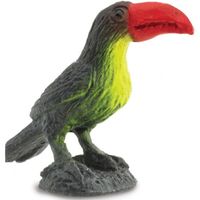 Safari Toekan speelfiguur junior 2,5 cm groen 192 stuks - thumbnail