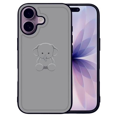 Backcover Hoesje Apple iPhone 17 Baby Olifant