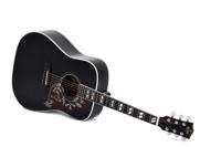 Sigma Guitars DM-SG5-BK gitaar Akoestische-elektrische gitaar Dreadnought 6 snaren Zwart