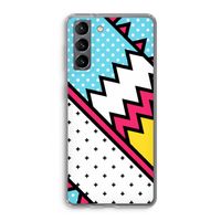 Pop Art #2: Samsung Galaxy S21 Transparant Hoesje Pop Art #2: Samsung Galaxy S21 Transparant Hoesje