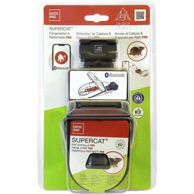 Swissinno Fangmelder Connect + SuperCat Rattenfalle Pro Rattenval 1 stuk(s)
