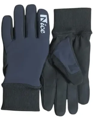 Nice Snijvaste Schaats Handschoenen Met Windstopper (zwart) Zwart Sr. L