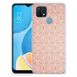 OPPO A15 TPU bumper Pattern Orange