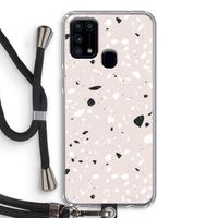 Terrazzo N°20: Samsung Galaxy M31 Transparant Hoesje met koord