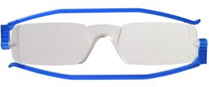 Leesbril Nannini compact opvouwbaar blauw +1.50