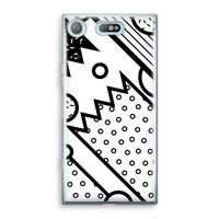 Pop Art #4: Sony Xperia XZ1 Compact Transparant Hoesje