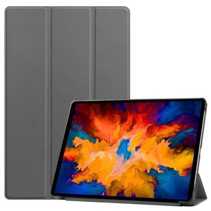 3-Vouw sleepcover hoes - Lenovo Tab P11 Pro - Grijs
