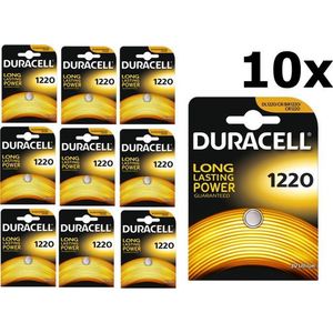Duracell 1220 huishoudelijke batterij Wegwerpbatterij CR1220 Lithium