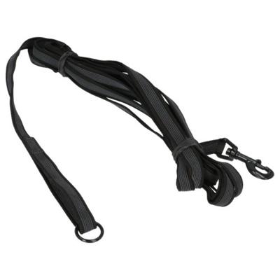 Adori Nylon anti-sliplijn met handvat Zwart L 5mx2,0 cm