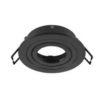 SLV InbouwringNew Tria 75 rond zwart - zonder fitting - 1007343