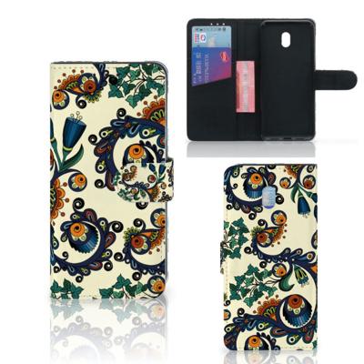 Wallet Case Xiaomi Redmi 8A Barok Flower