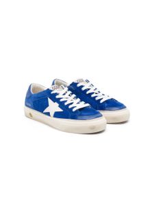 Golden Goose Kids baskets Superstar à lacets - Bleu