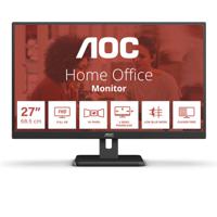 AOC Essential-line 27E3UM LED-monitor Energielabel E (A - G) 68.6 cm (27 inch) 1920 x 1080 Pixel 16:9 4 ms HDMI, DisplayPort, Hoofdtelefoonaansluiting, USB,