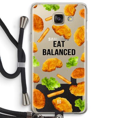 Eat Balanced: Samsung Galaxy A5 (2016) Transparant Hoesje met koord