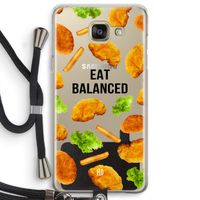 Eat Balanced: Samsung Galaxy A5 (2016) Transparant Hoesje met koord