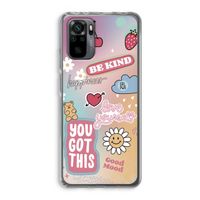 Positivity: Xiaomi Redmi Note 10 Pro Transparant Hoesje
