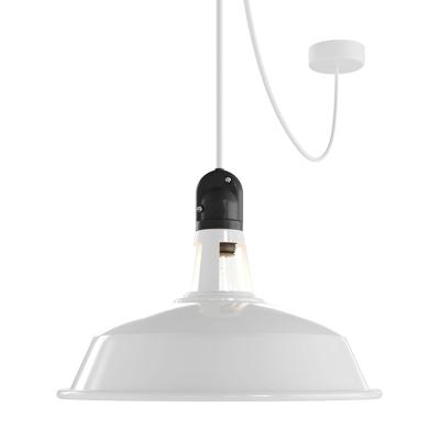 Hanglamp buiten industrieel zwart &apos;Haven&apos; E27 IP65 38 cm Made in Italy