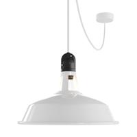 Hanglamp buiten industrieel zwart &apos;Haven&apos; E27 IP65 38 cm Made in Italy