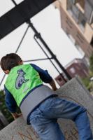Wowow reflecterend vest "zippy jacket green" reflective children zippy green gr. s