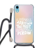 The prettiest: iPhone XR Transparant Hoesje met koord