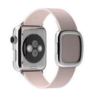 Apple origineel Modern Buckle Apple Watch large 38mm / 40mm / 41mm Soft Pink - MJ592ZM/A - thumbnail