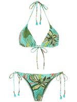 Lygia & Nanny bikini Maya à imprimé tropical - Vert - thumbnail