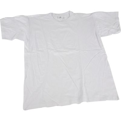 Creativ Company T-shirt wit met ronde hals katoen, 7-8 jaar