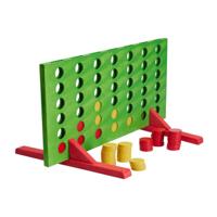 Houten 4 op een Rij Spel