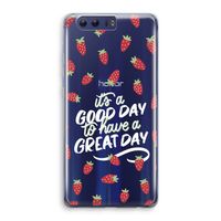 Don't forget to have a great day: Honor 9 Transparant Hoesje