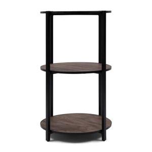 Riviera Maison - RM Round Display, 3 shelves - Zwart