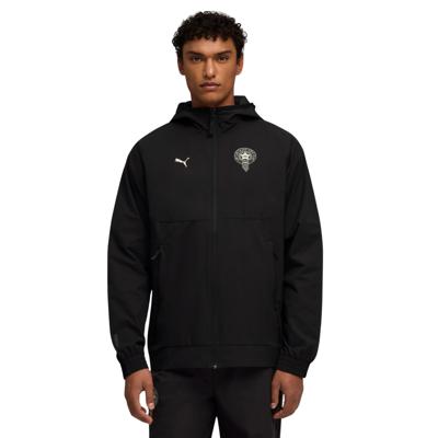 PUMA Marokko Pumatech Trainingsjack Hooded 2026-2028 Zwart Wit PUMA Marokko Pumatech Trainingsjack Hooded 2026-2028 Zwart Wit