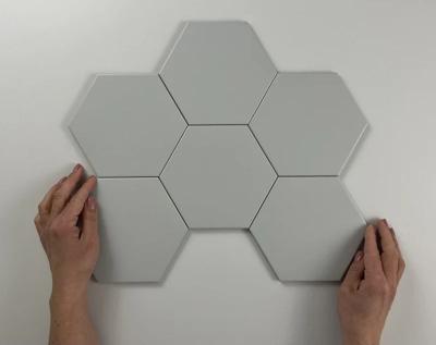 Hexagon Timeless Pearl mat 15x17 vloertegel / wandtegel Hexagon Timeless Pearl mat 15x17 vloertegel / wandtegel