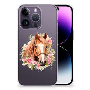 TPU Hoesje voor Apple iPhone 14 Pro Paard