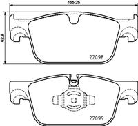 Remmenset, remschijf BREMBO, Remschijftype: Binnen geventileerd, Inbouwplaats: Vooras, u.a. für Volvo - thumbnail