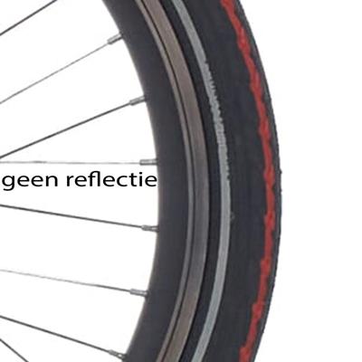 Deli Tire buitenband sa-206 18 x 1.75 zw oranje streep