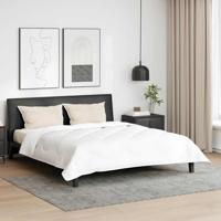 VidaXL Hoofdkussen met kussen 2 pcs wit 61 x 41 x 20 cm polyester