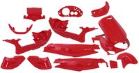 Edge Plaatset 15-delig voor gilera runner tot bouwjaar 08-2005 - ferrari rood