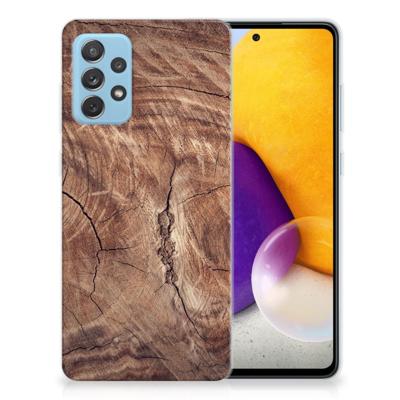 Samsung Galaxy A72 | Bumper Hoesje | Tree Trunk