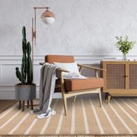 Easy Living - Vloerkleed Global Cream Stripe -