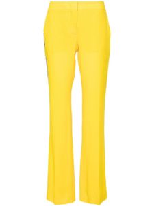 Moschino straight-leg tailored trousers - Jaune