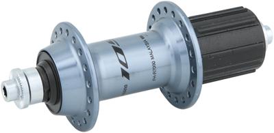 SHIMANO Shim.rear hub 105 r7000 36h 168mm qr 11sp sil.