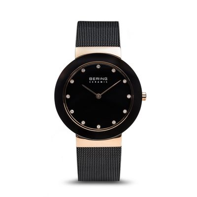 Bering 11435-166 Ceramic Black Rosegold
