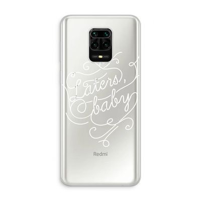 Laters, baby: Xiaomi Redmi Note 10 Lite Transparant Hoesje
