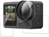 Telesin Screenprotector-set Glas DJI Osmo Action 5 - geschikt voor case