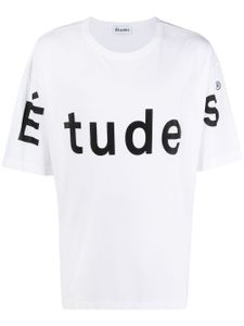 Études Studio t-shirt à logo imprimé - Blanc