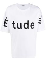 Études Studio t-shirt à logo imprimé - Blanc - thumbnail