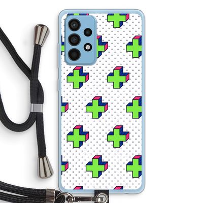 8-bit N°10: Samsung Galaxy A52 Transparant Hoesje met koord